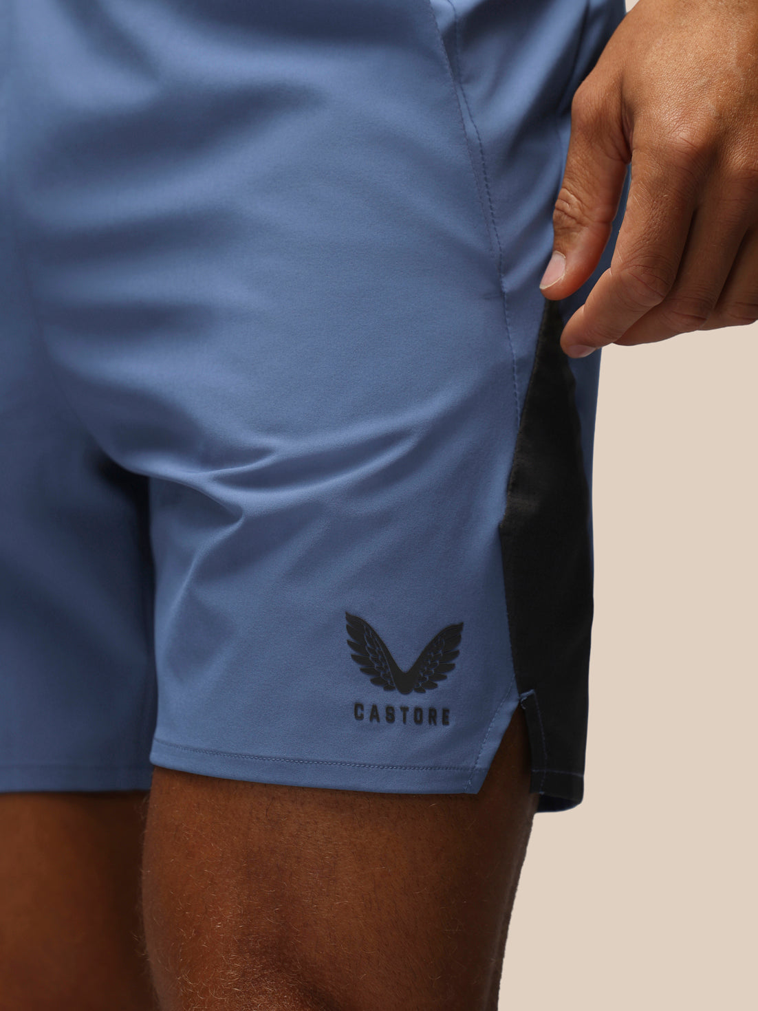 Men’s Apex 6" Shorts w/ Inner Brief - Blue - Moonlight Blue