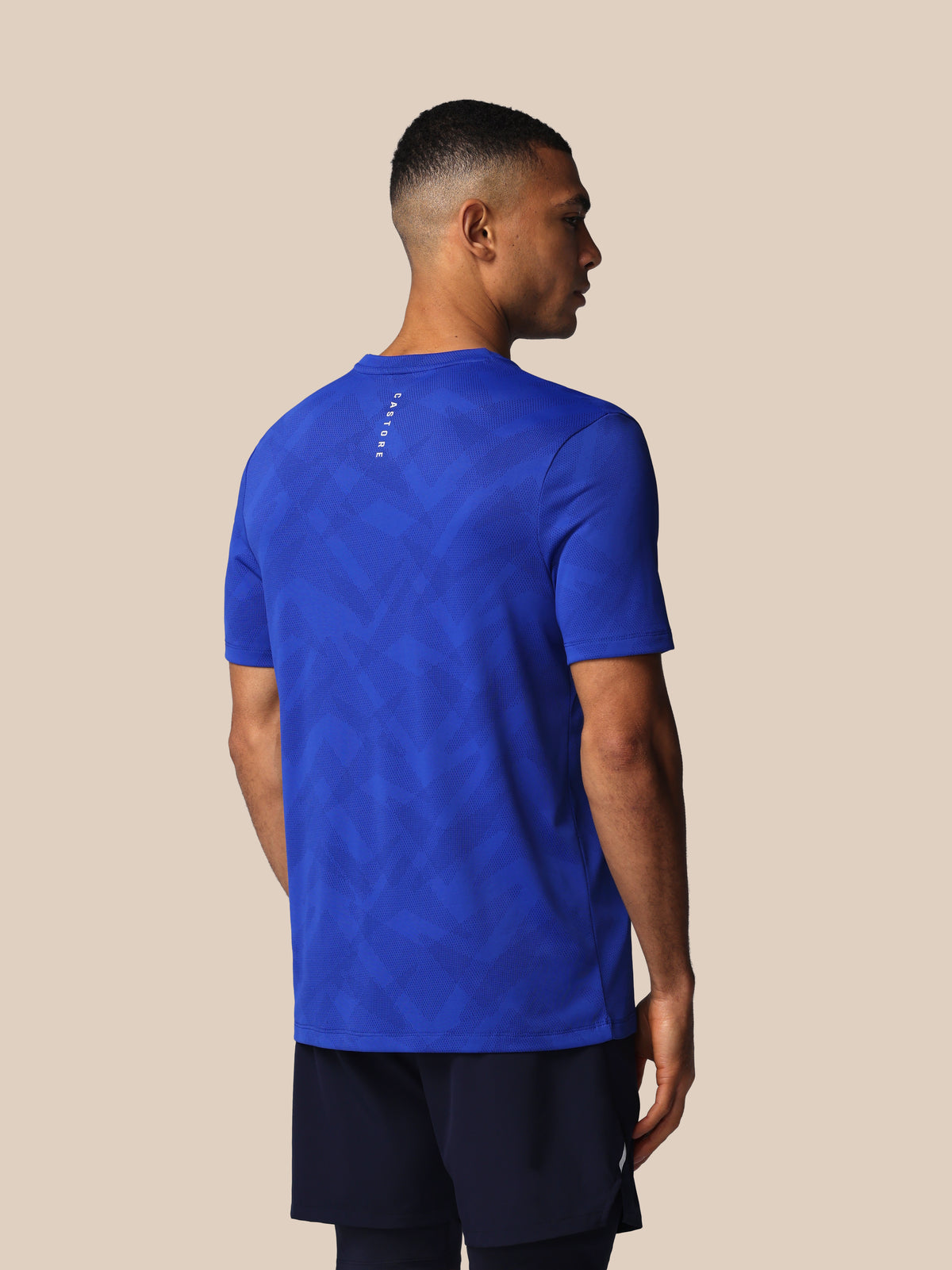 Heren Apex Engineered T-shirt met korte mouw – blauw - Blauw