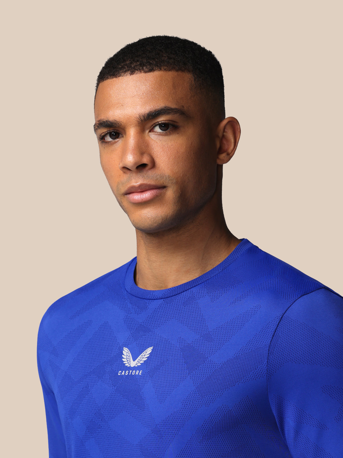 Heren Apex Engineered T-shirt met korte mouw – blauw - Blauw