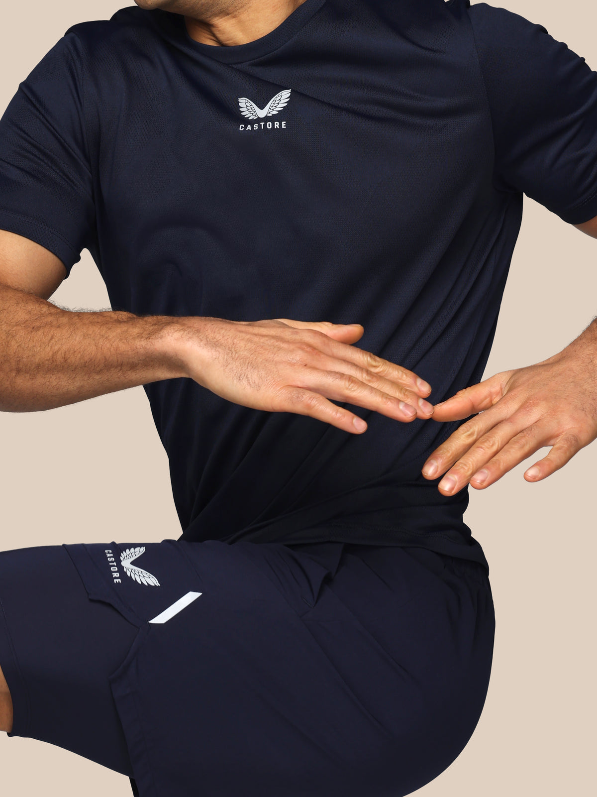 Men’s Apex Engineered Short Sleeve T-Shirt - Navy - Navy