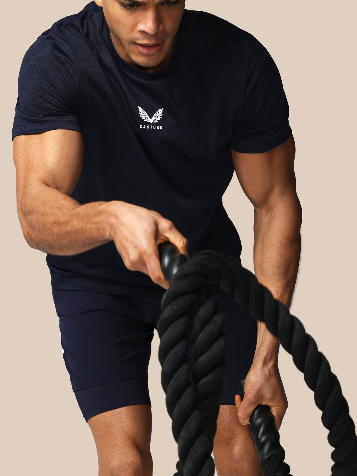 Men’s Apex Engineered Short Sleeve T-Shirt - Navy - Navy