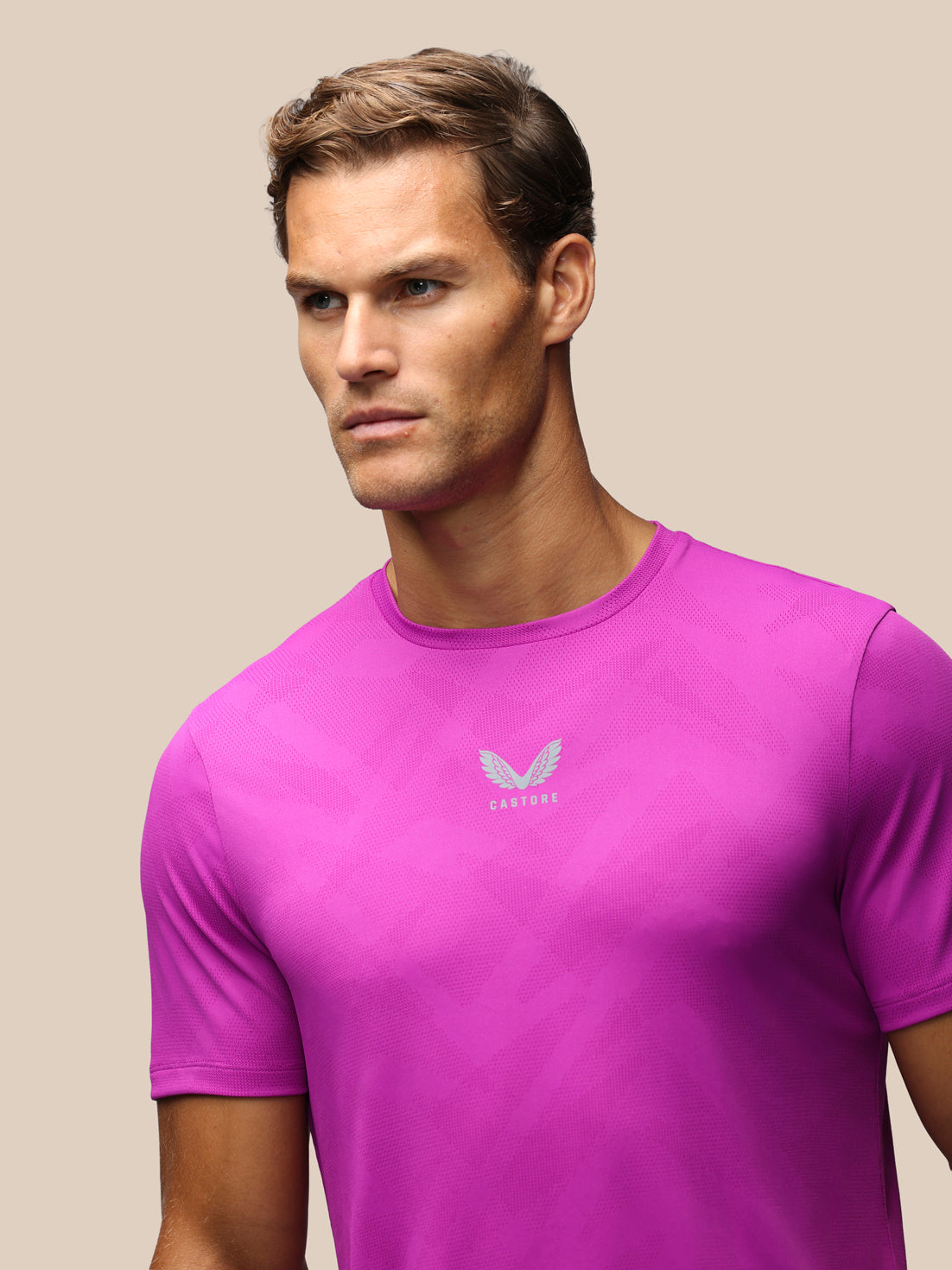 Heren Apex Engineered t-shirt met korte mouw – ultraviolet - Ultra Violet