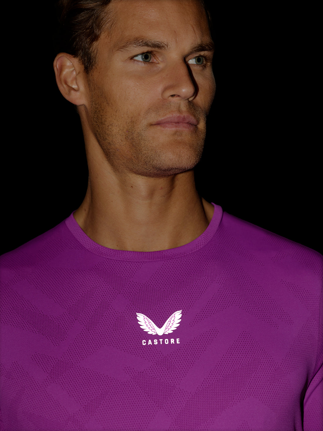 Heren Apex Engineered t-shirt met korte mouw – ultraviolet - Ultra Violet