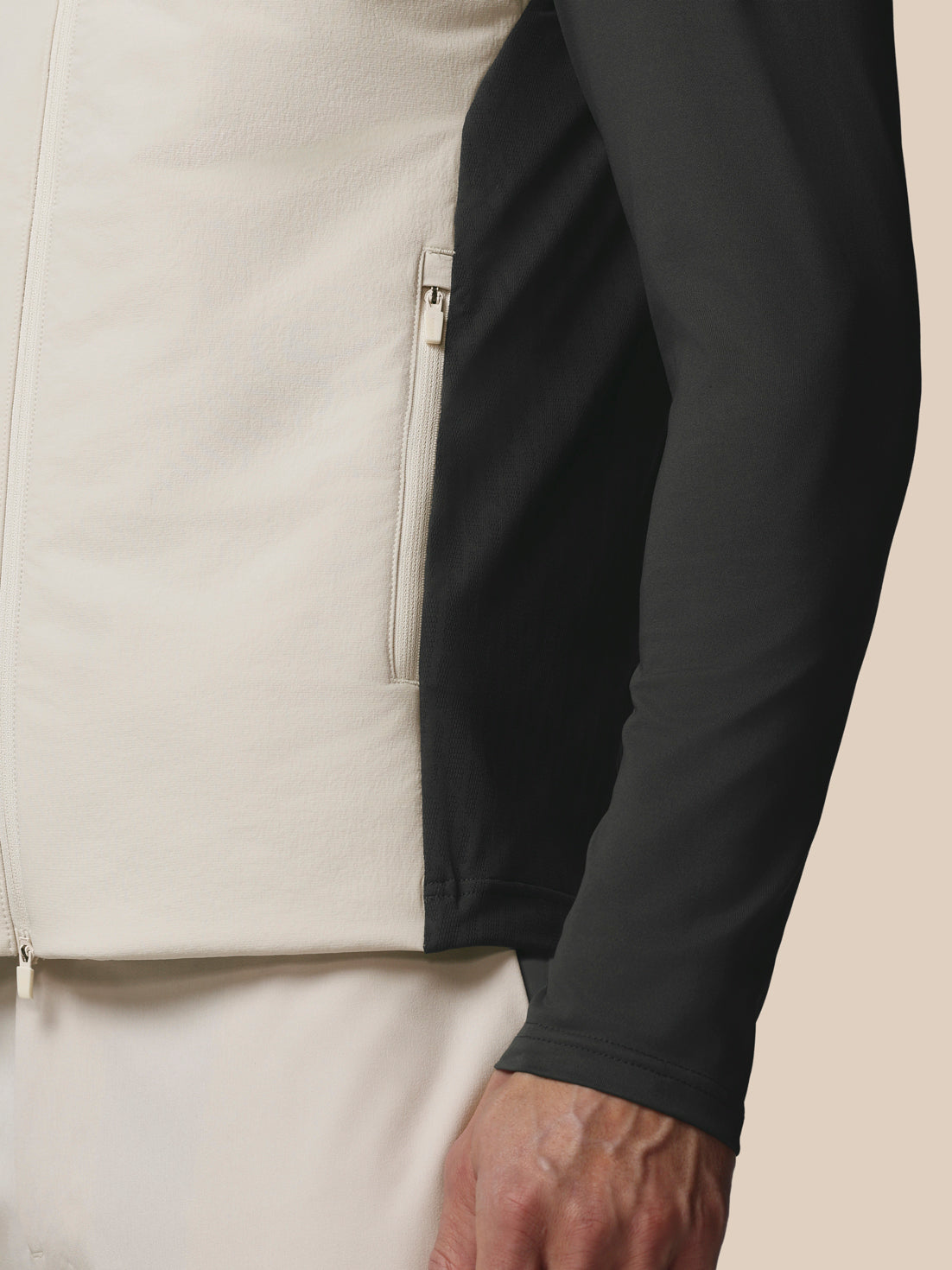 Heren Golf LVS Hybrid Bodywarmer – Crème - Crème