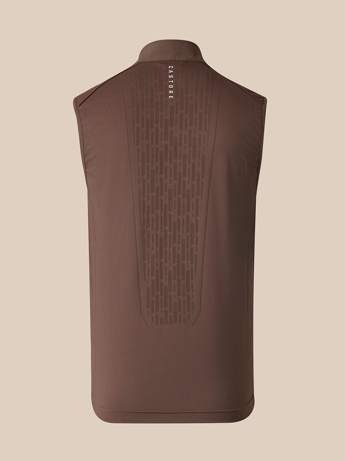 Men's Golf LVS Gilet - Brown - Deep Mahogany