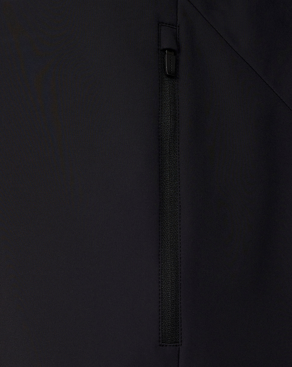 Chaqueta tejida de golf LVS de hombre – Negro - Negro