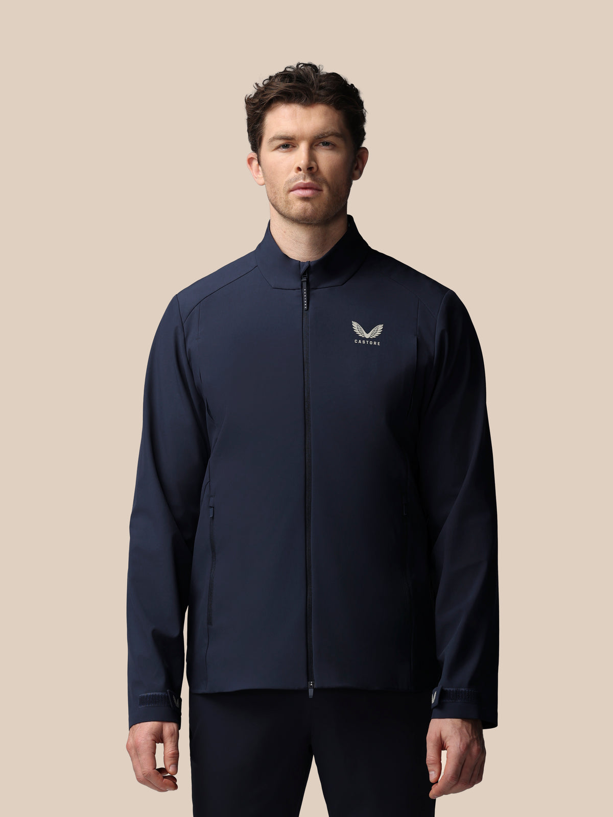Herren Golf LVS WebJacke – Marineblau - Marineblau