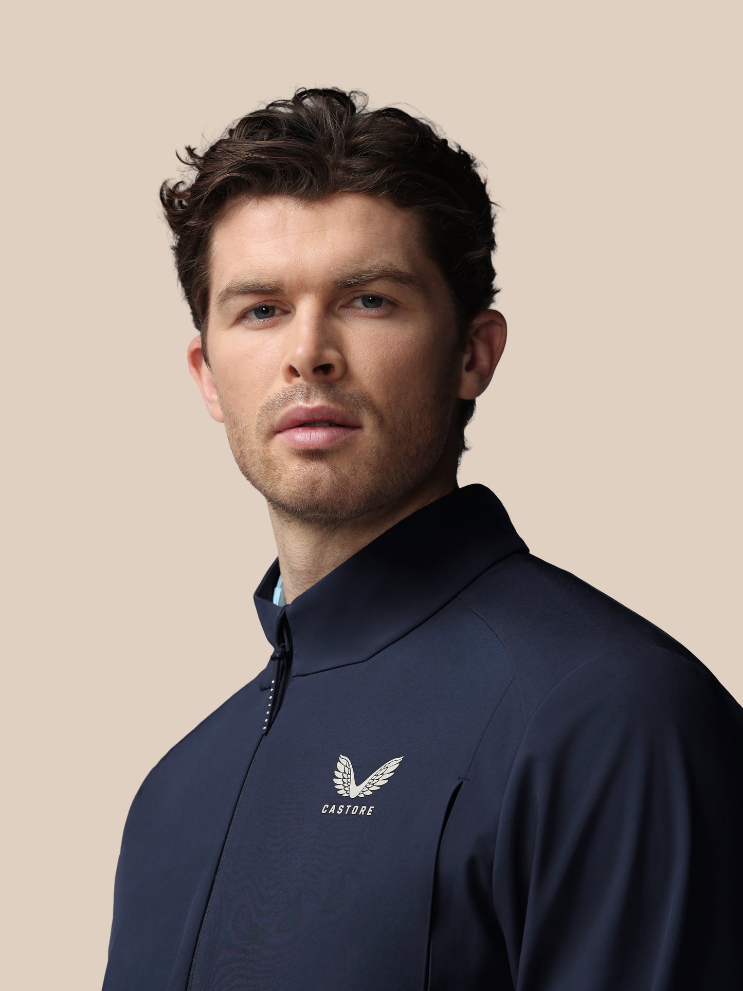 Men’s Golf LVS Woven Jacket - Navy