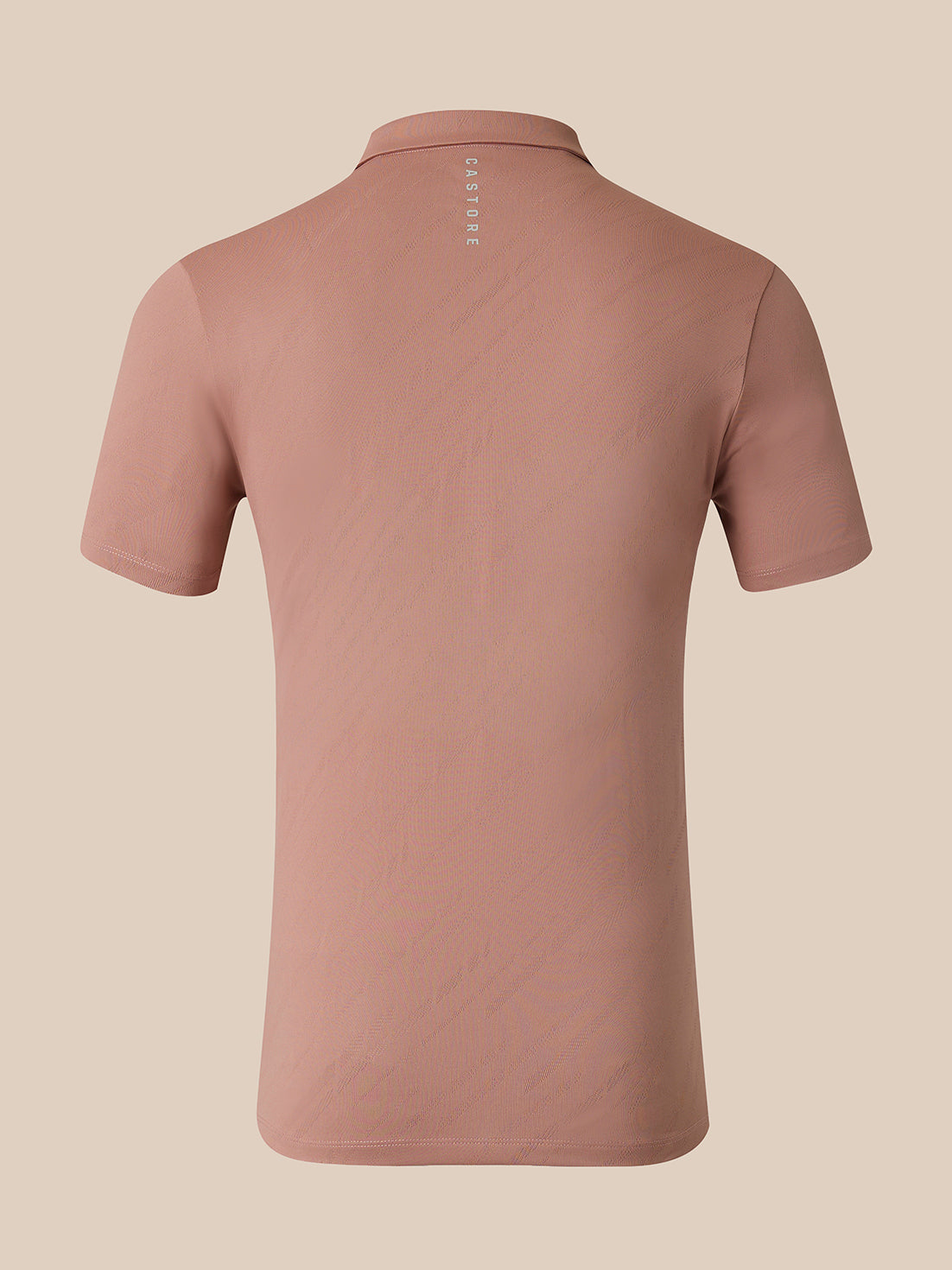 Men's Golf LVS Short Sleeve Polo Shirt - Beige - Beige