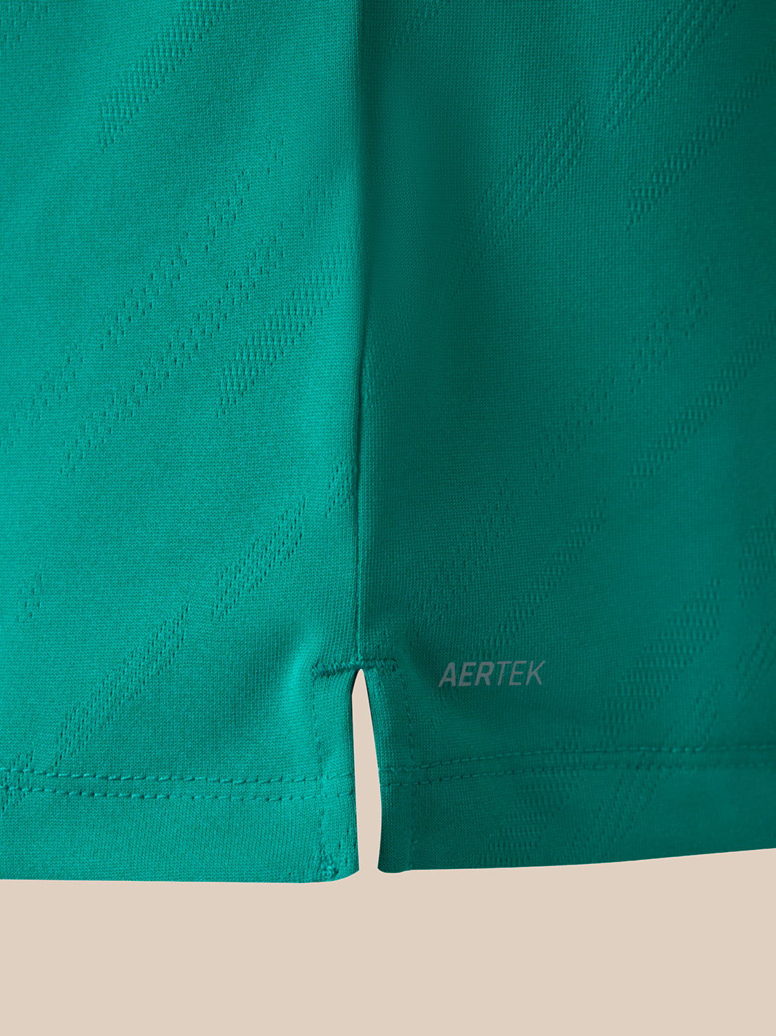 Men's Golf LVS Short Sleeve Polo Shirt - Green - Teal