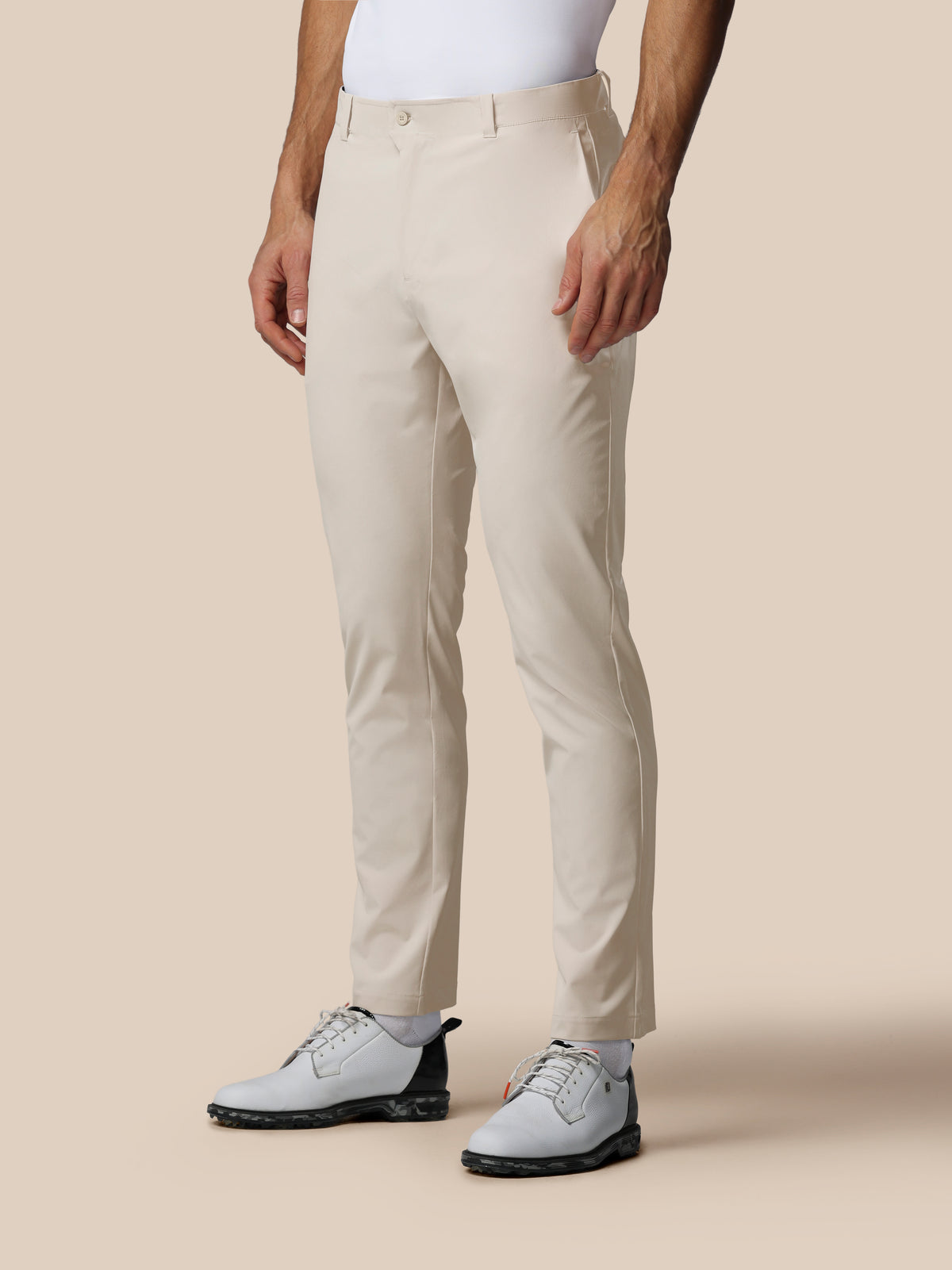 Men’s Golf Broek – Crème - Crème