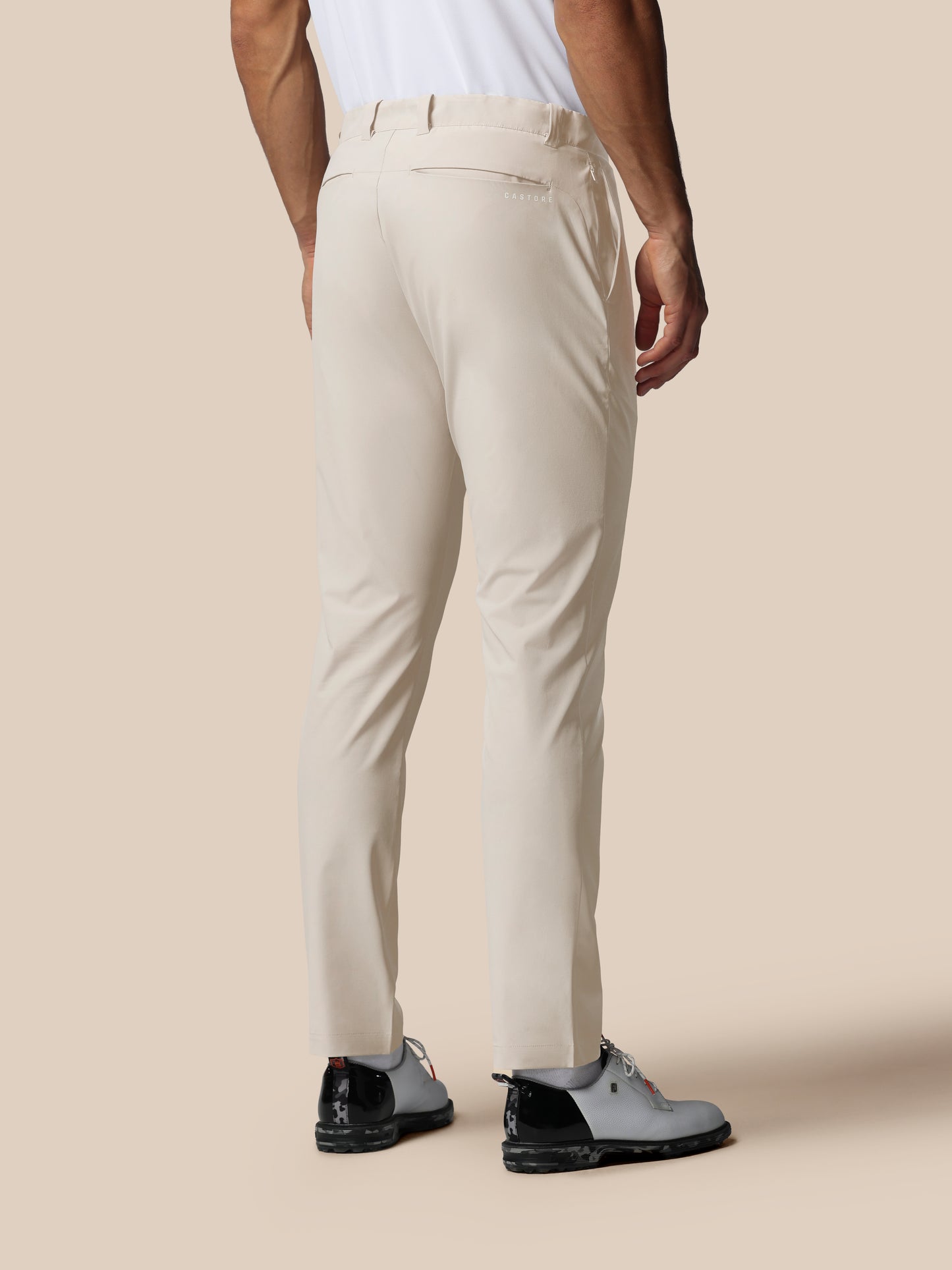 Men’s Golf Trousers - Cream