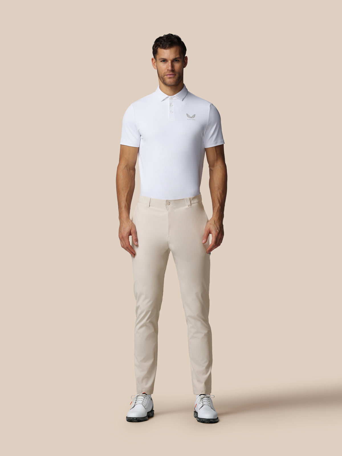 Men’s Golf Broek – Crème - Crème