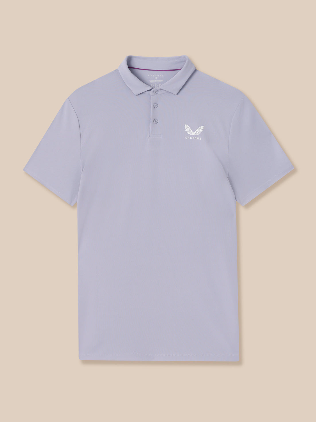 Men’s Golf Essential Short Sleeve Polo Top - Lavender - Lavender