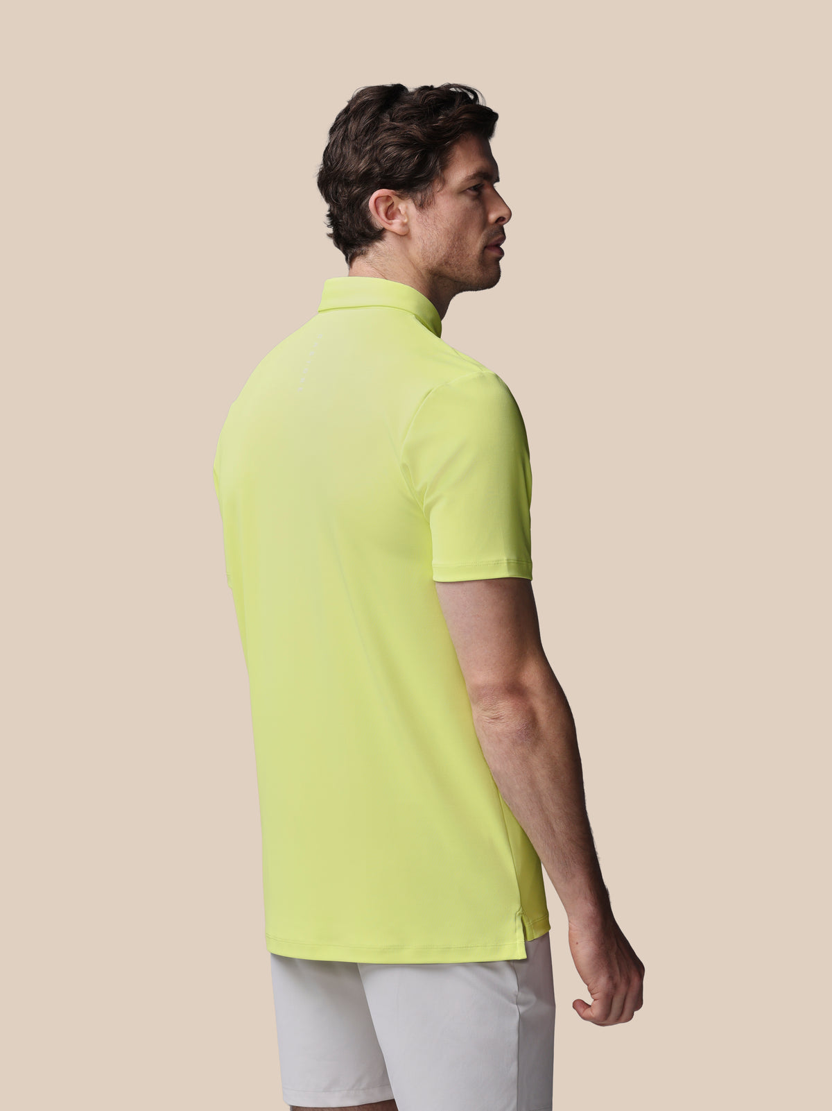 Herren Golf Essential Kurzarm-Poloshirt – Limette - Sunny Lime