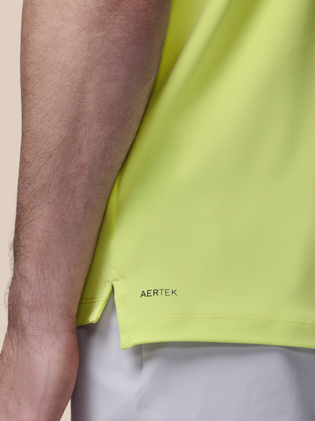 Herren Golf Essential Kurzarm-Poloshirt – Limette - Sunny Lime