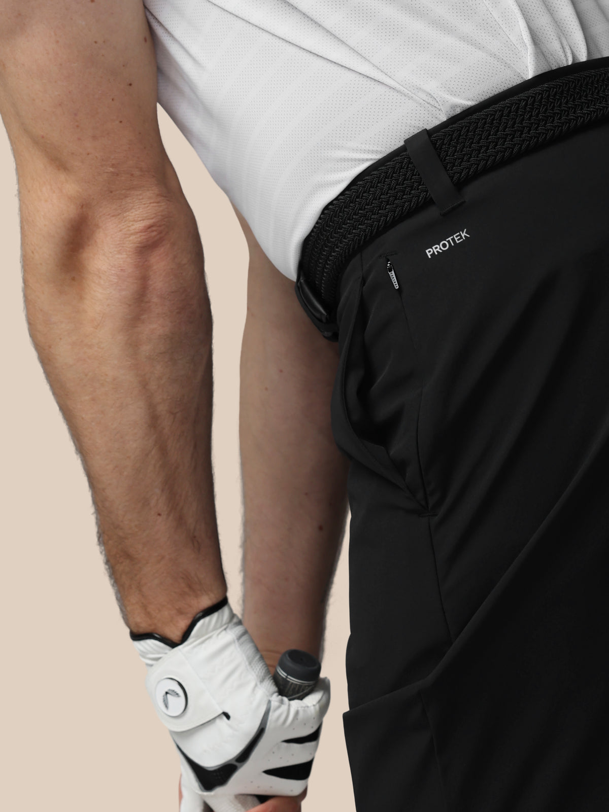 Men’s Golf Short – Zwart - Zwart