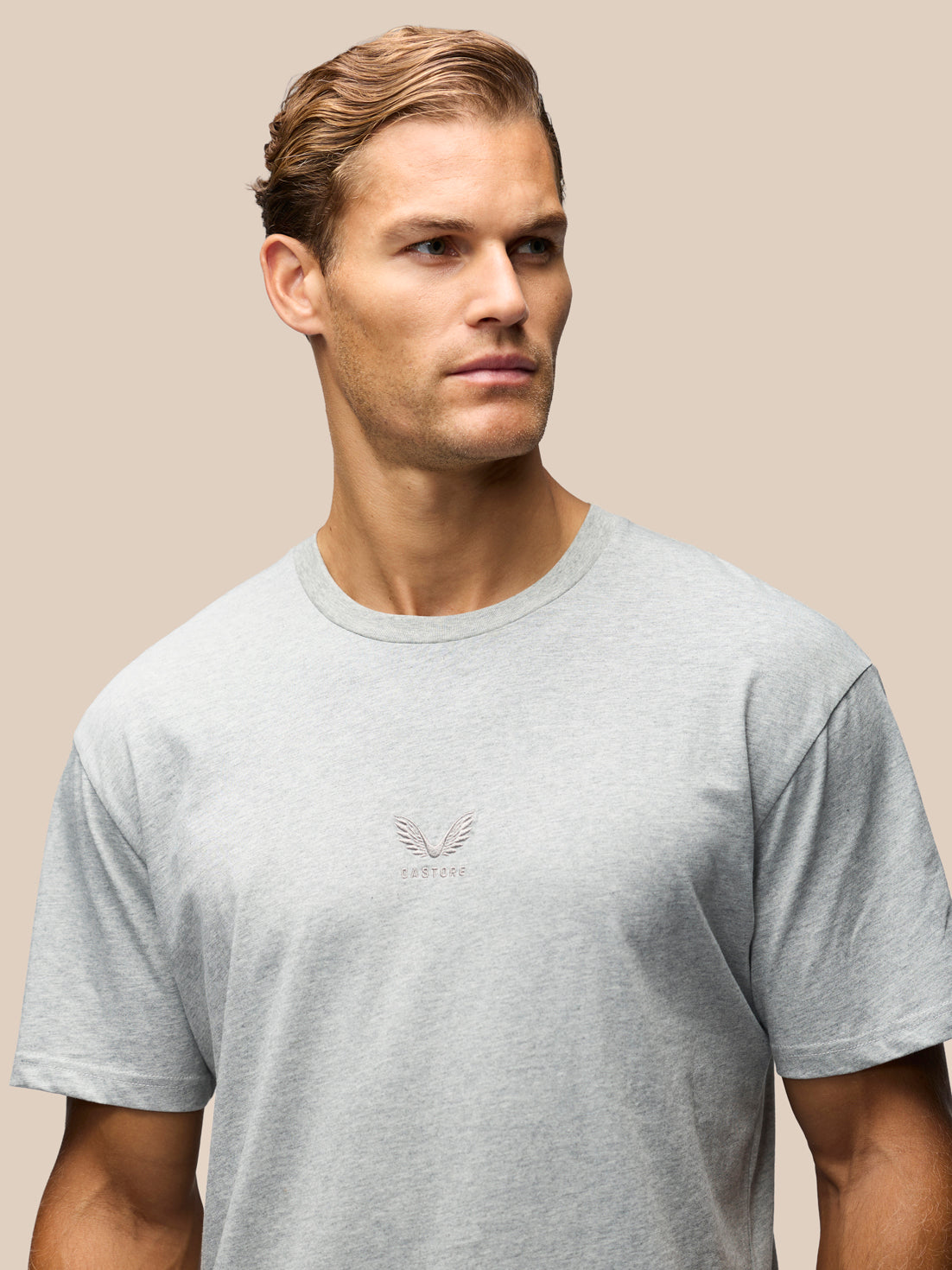 Men's Adapt Loose Fit Short Sleeve T-Shirt - Grey - Light Grey