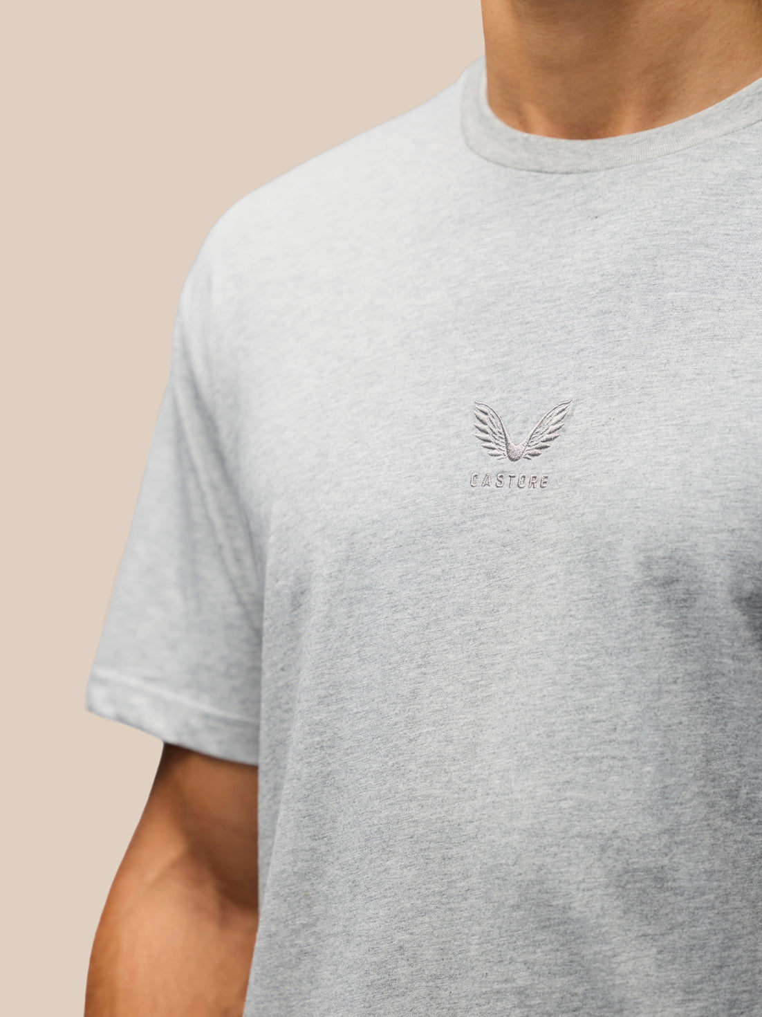 Men's Adapt Loose Fit Short Sleeve T-Shirt - Grey - Light Grey