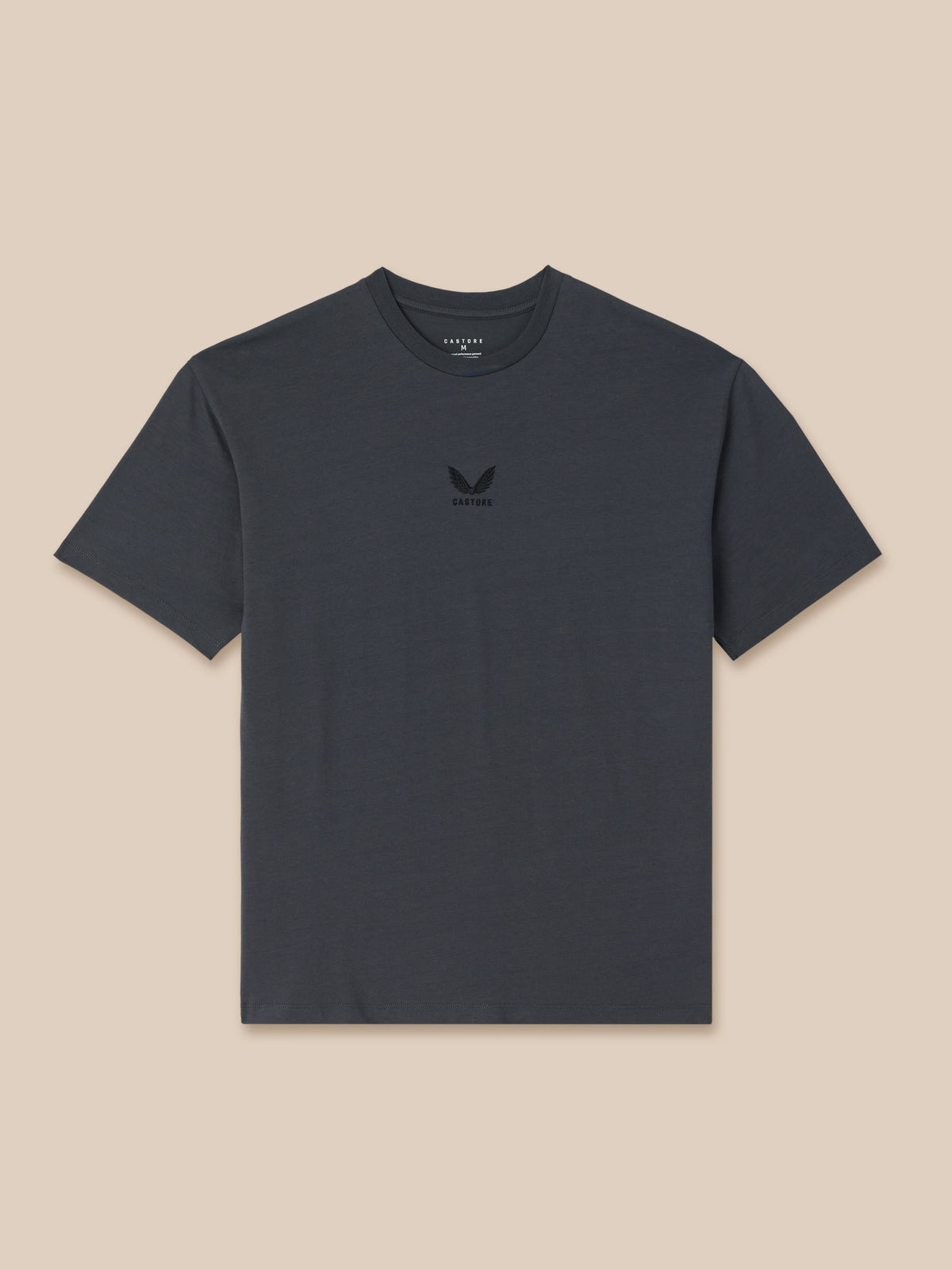 Camiseta Adapt de algodón de manga corta y corte holgado de hombre – Gunmetal - Gunmetal