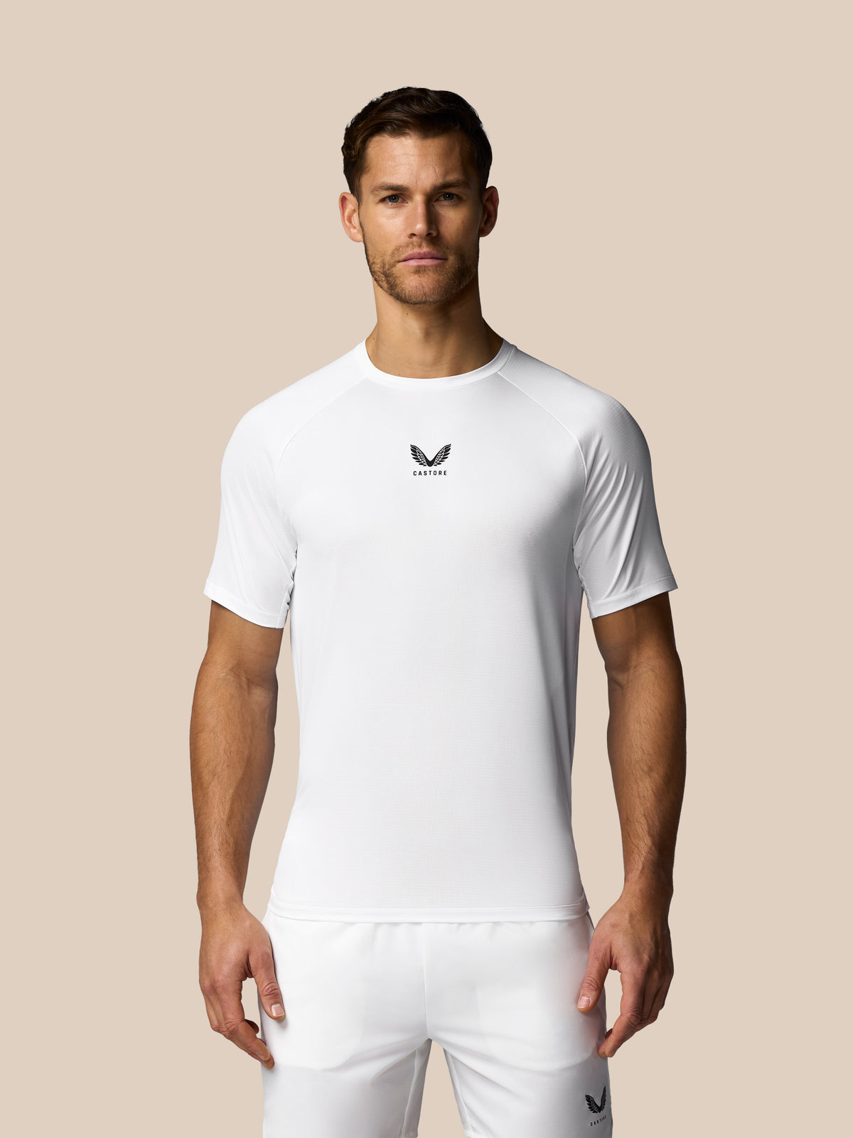 Men’s Apex Tennis Short Sleeve T-Shirt - White - White
