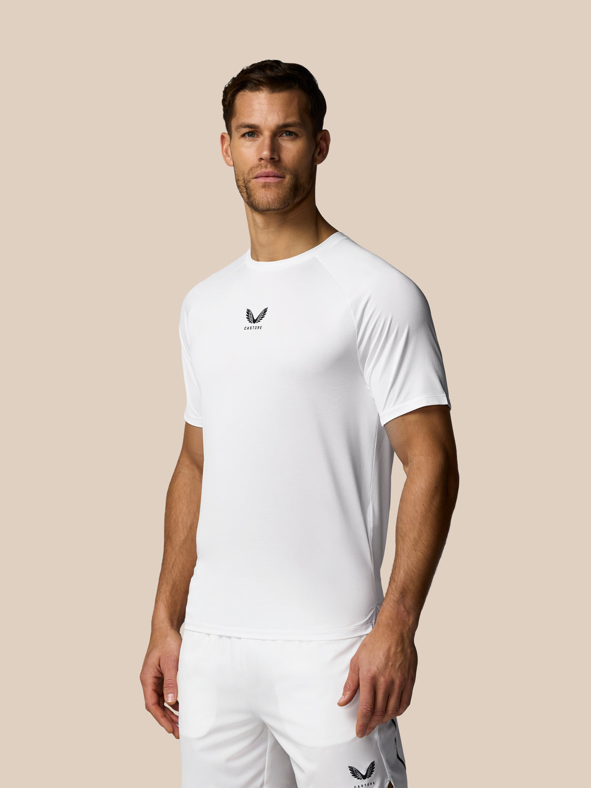 Men’s Apex Tennis Short Sleeve T-Shirt - White - White