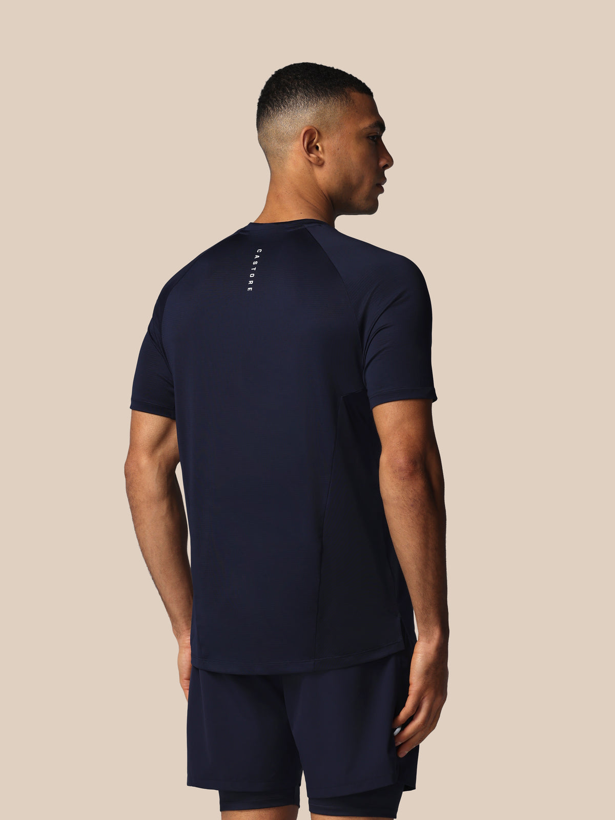 Men’s Apex Tennis Short Sleeve T-Shirt - Navy - Navy
