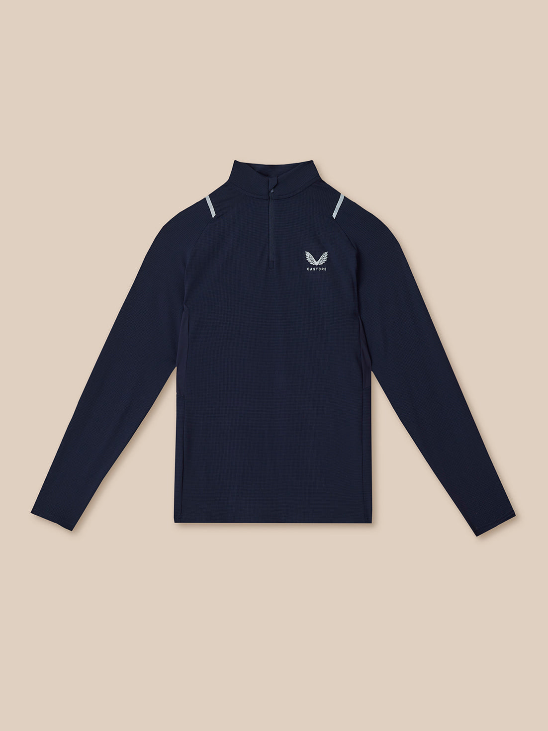 Heren Apex training 1/4 zip top – marineblauw - Marineblauw