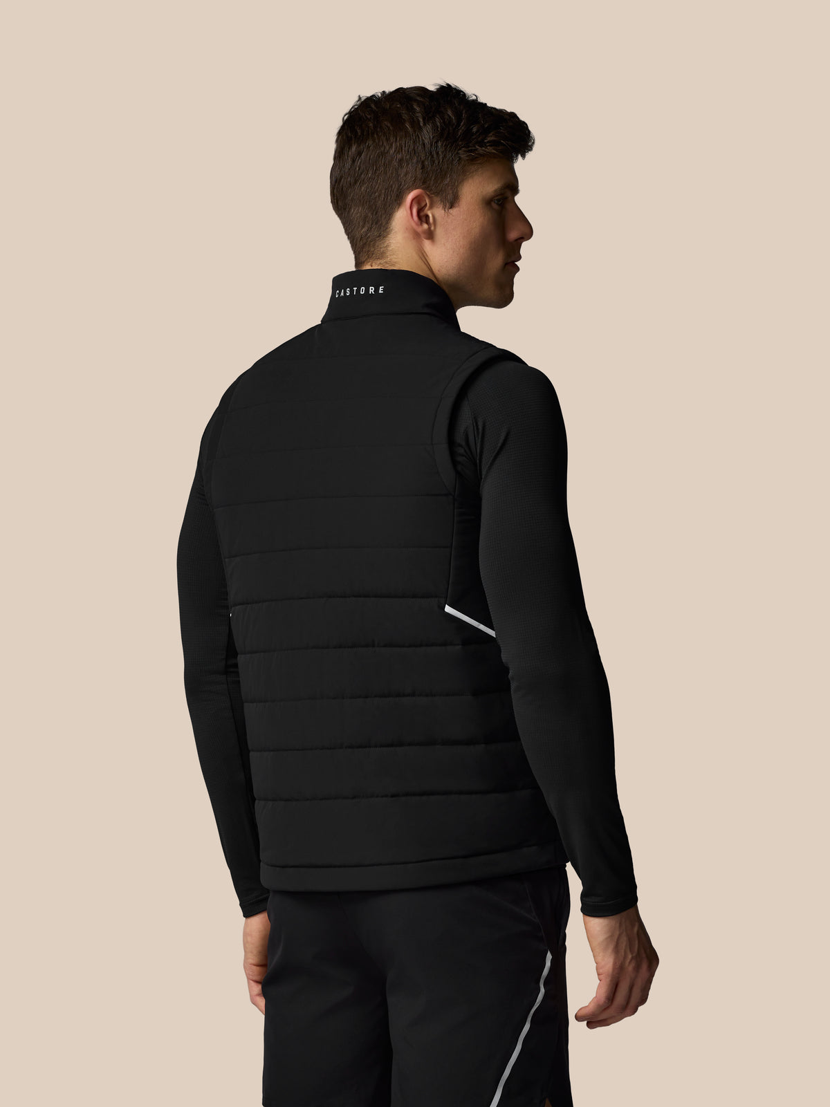 Herren Apex Training Weste – Schwarz - Schwarz