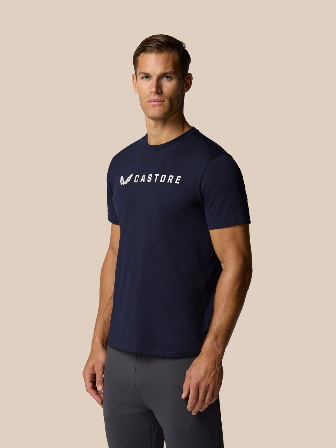 Graphic Lifestyle T-Shirt - Navy - Castore Navy