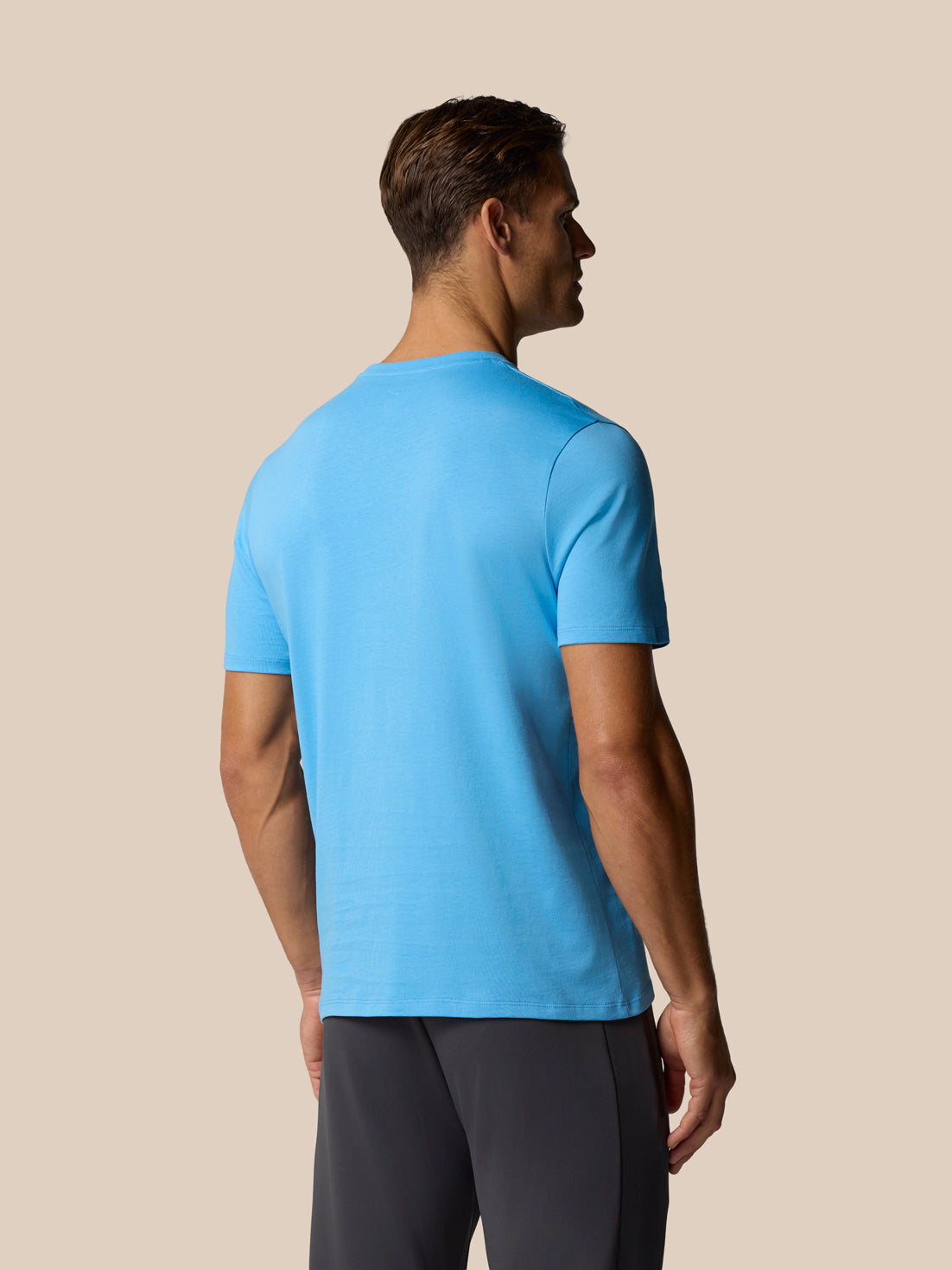 Grafisch Lifestyle T-shirt – Koelblauw - Cool Blue