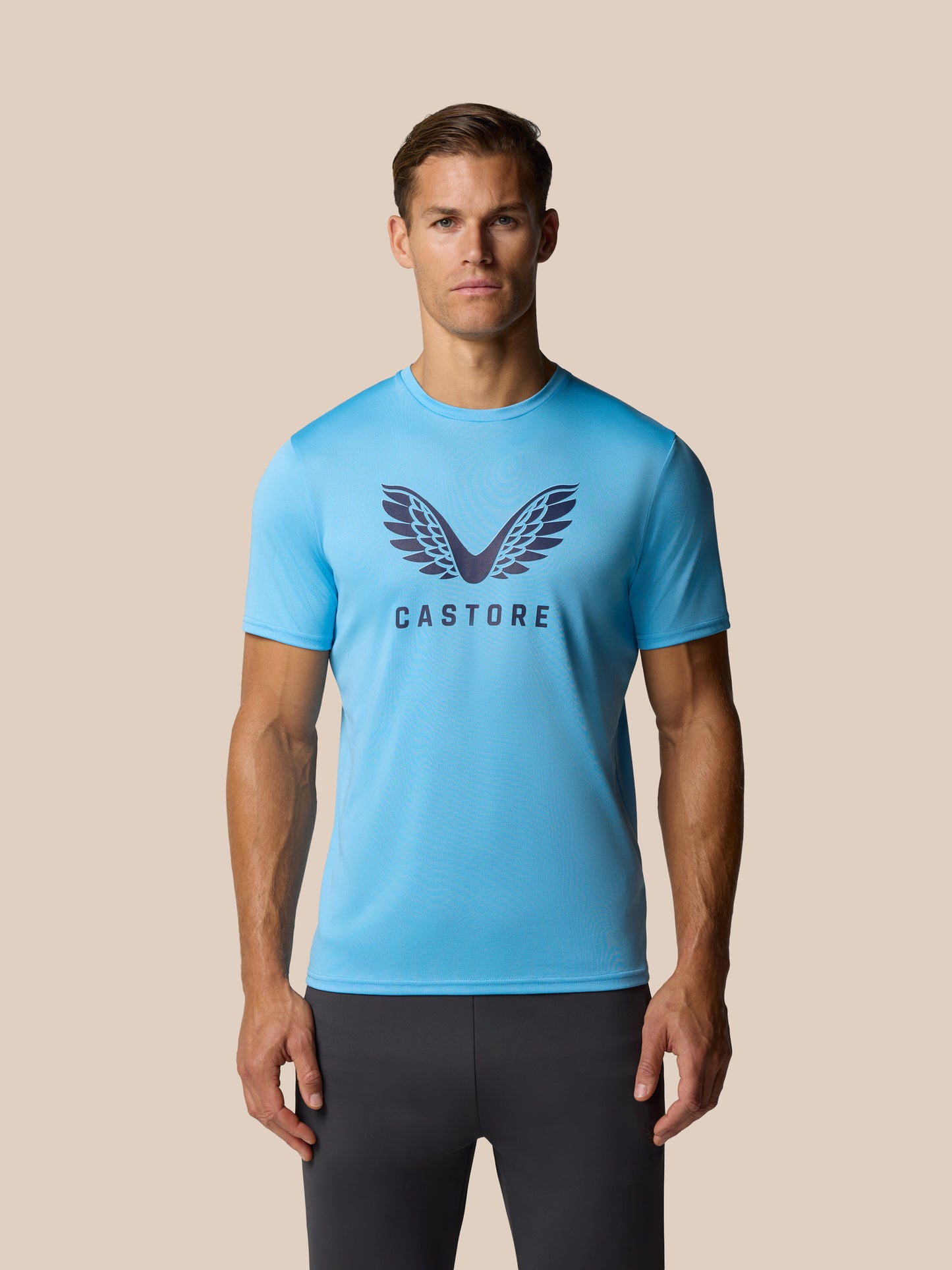 Graphic Training T-Shirt - Cool Blue