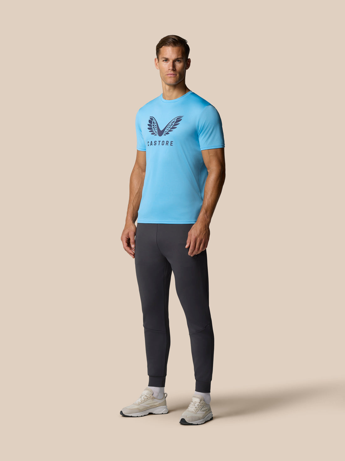 Graphic Training T-Shirt - Cool Blue