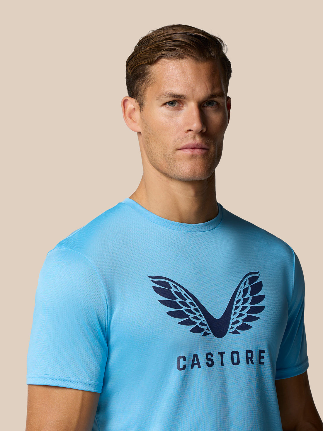 Graphic Training T-Shirt - Cool Blue