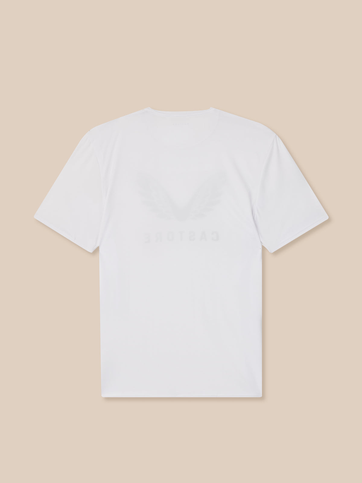 Heren Adapt T-shirt met korte mouw en print – wit - Wit