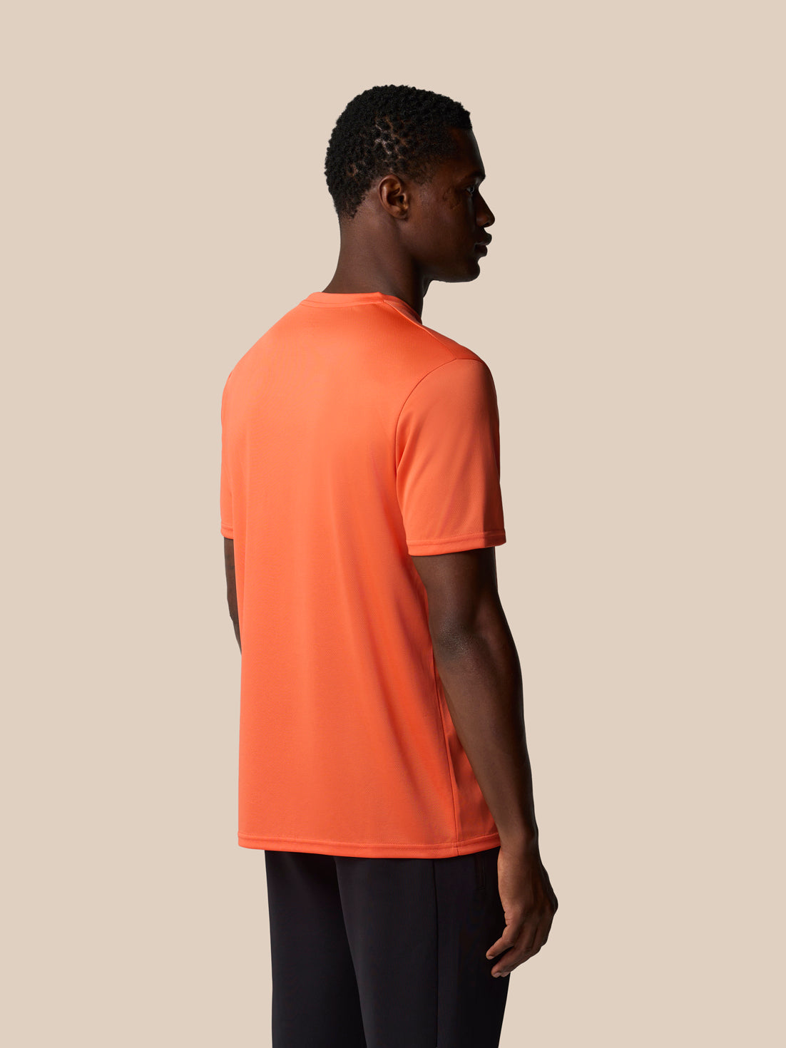 Grafisch Training T-shirt – Helderoranje - Bright Orange