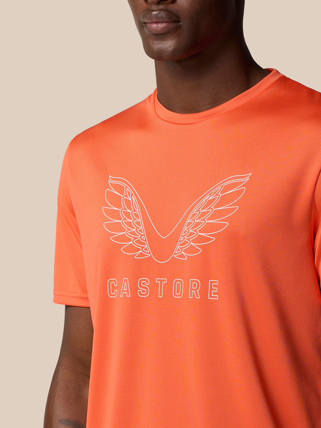 Graphic Training T-Shirt - Bright Orange