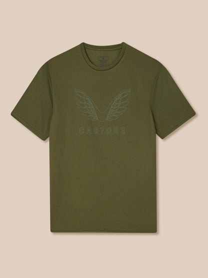 Graphic Training T-Shirt - Ivy Green