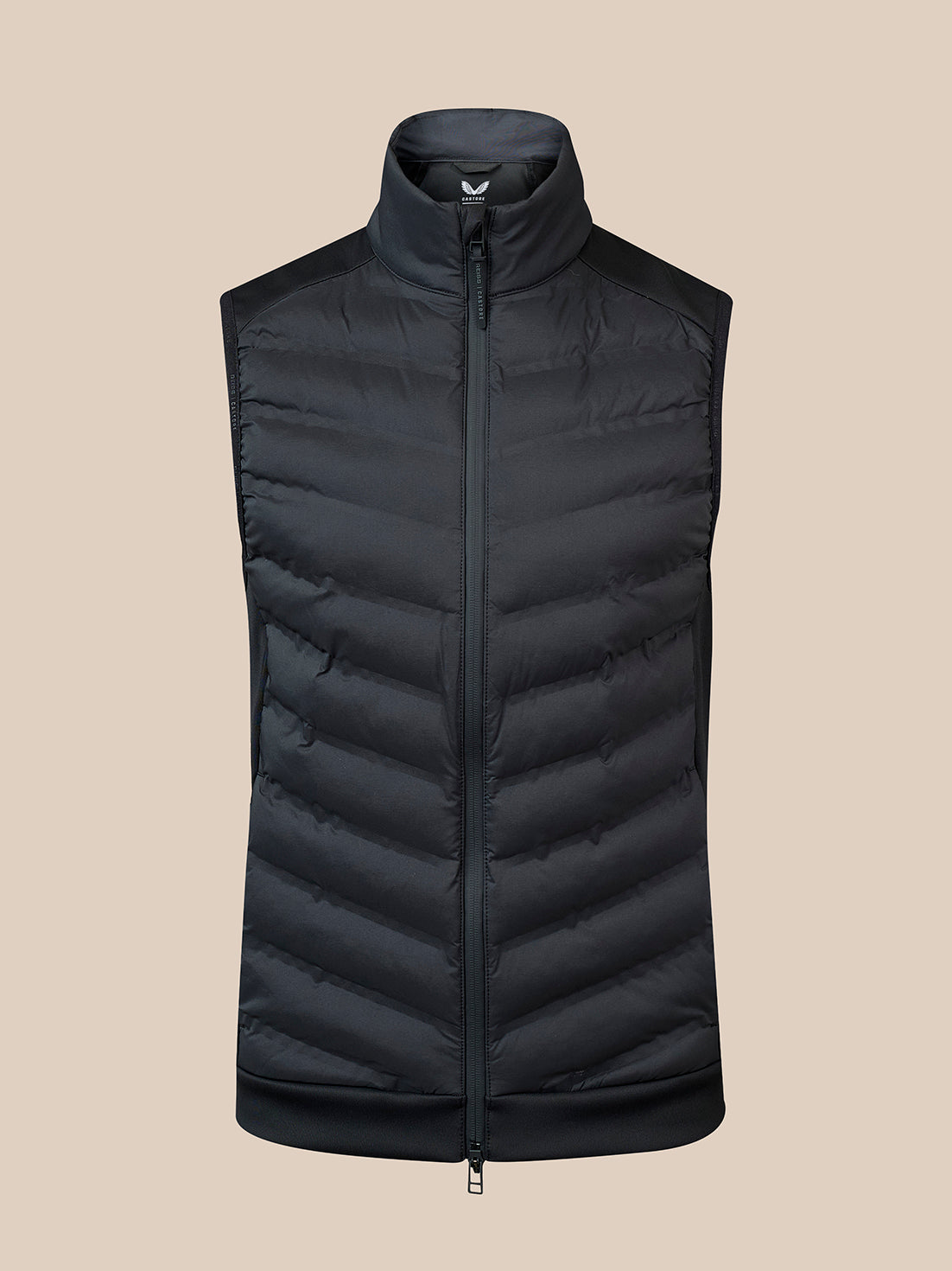 Herren Reiss x Castore Hybrid Weste – Schwarz - Schwarz