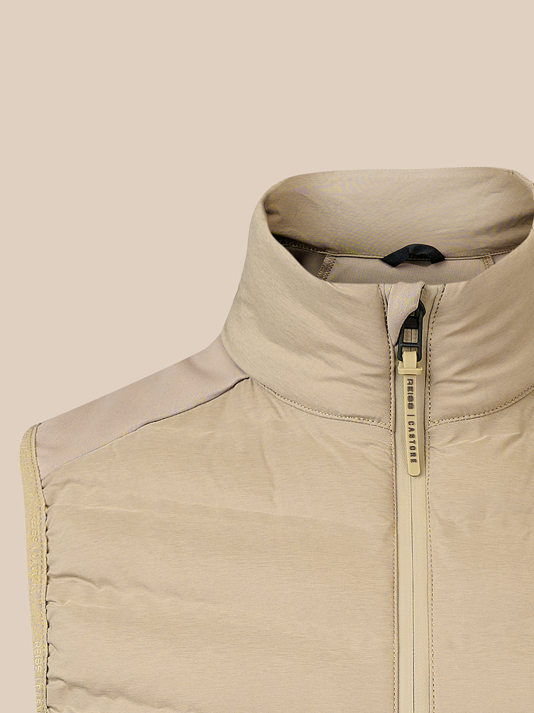 Men's Reiss x Castore Hybrid Gilet - Beige - Beige