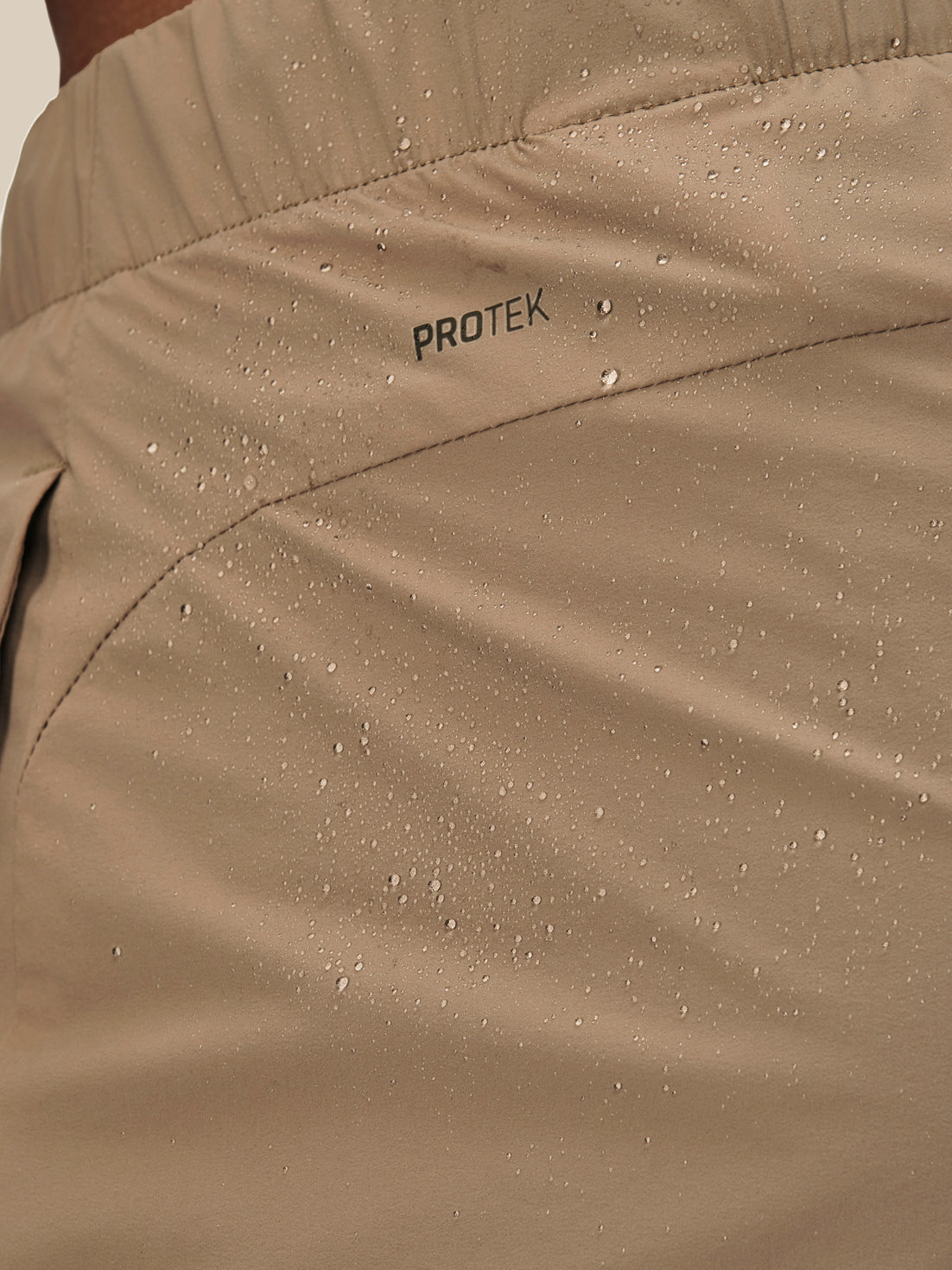 Pantalón corto Hombre Reiss x Castore 5" Deep Split - Dustwood - Beige