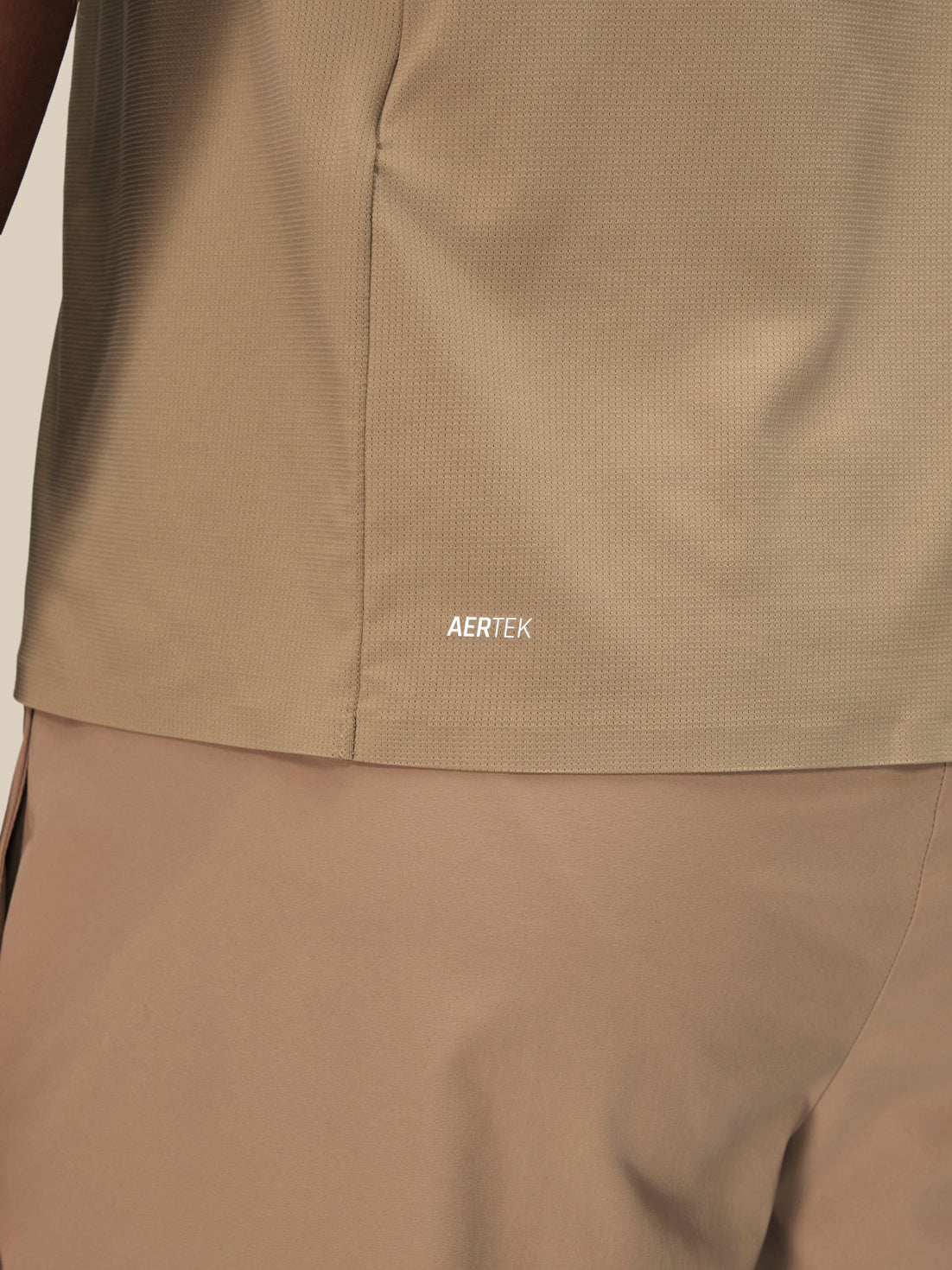 Men's Reiss x Castore Performance Short Sleeve T-Shirt - Beige - Beige