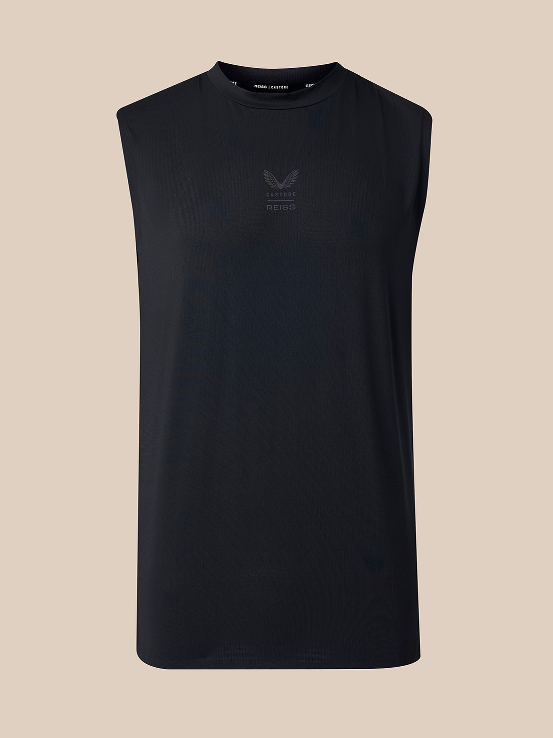 Herren Reiss x Castore Performance Weste – Schwarz - Schwarz