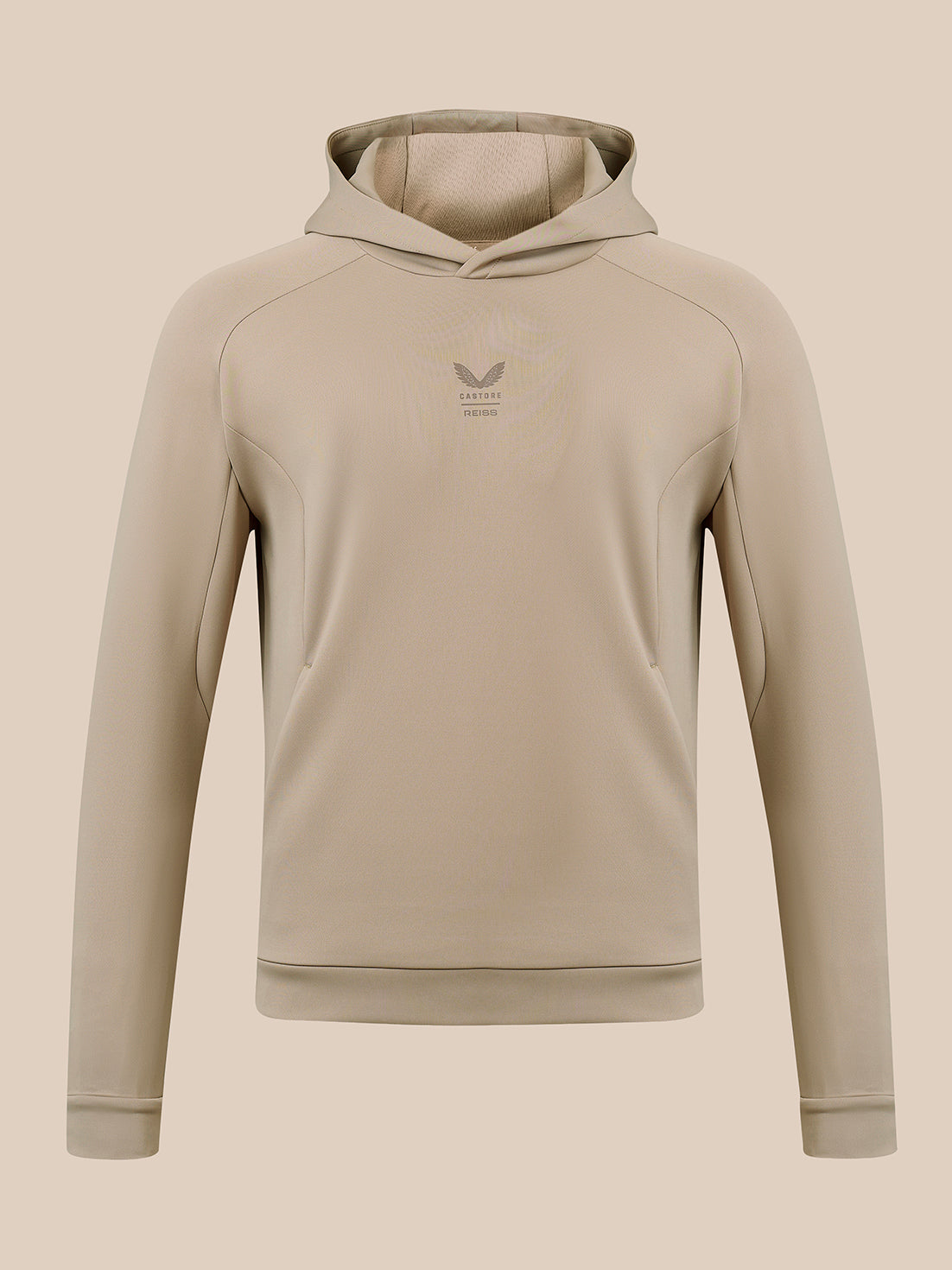 Herren Reiss x Castore Flex Hoodie - Dustwood - Beige