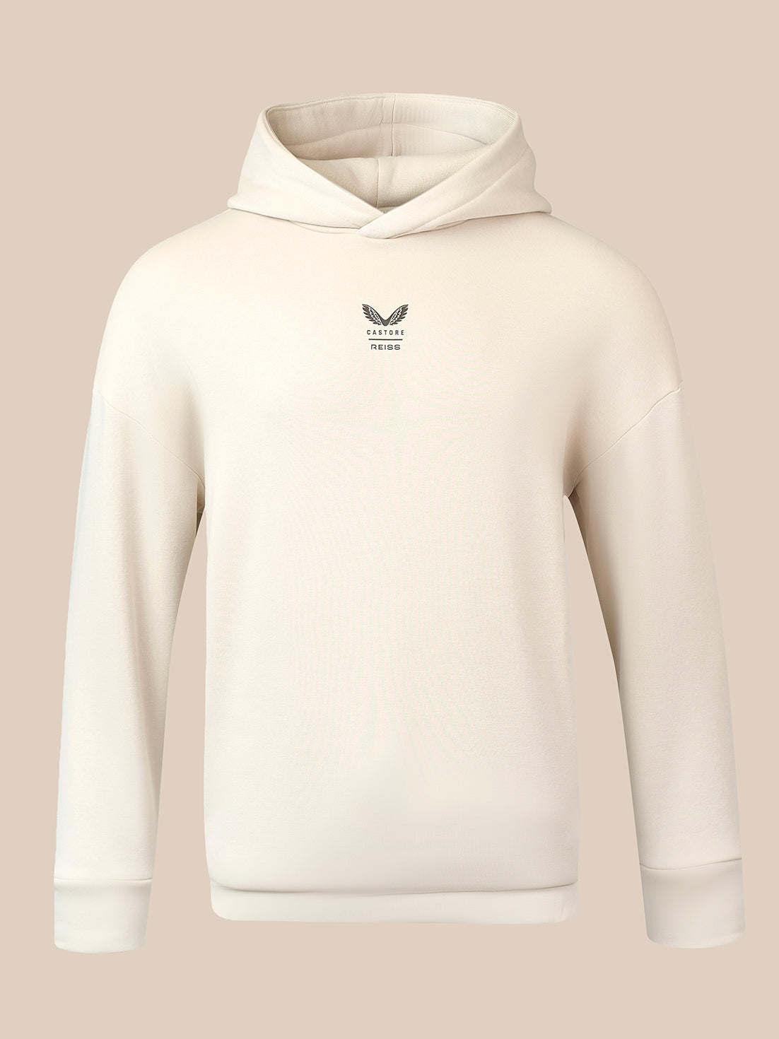 Heren Reiss x Castore Oversized Grafisch Hoodie – Steen - Steen