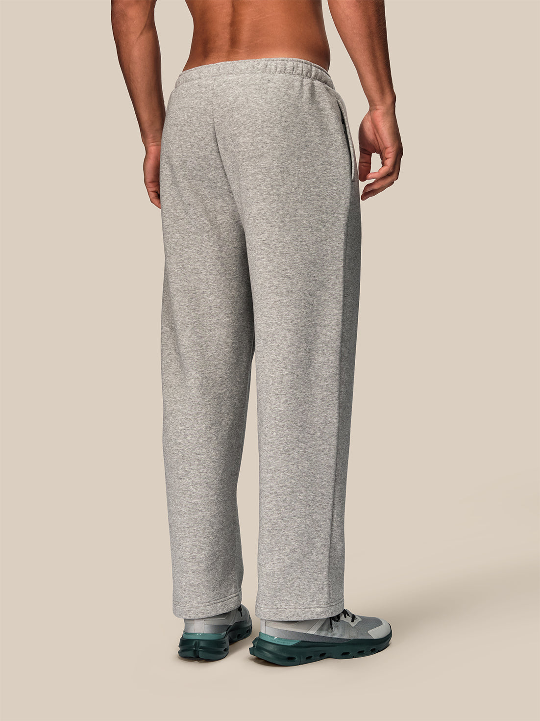 Pantalón de chándal Hombre Reiss x Castore Wide Leg Polar – Gris claro - Gris claro