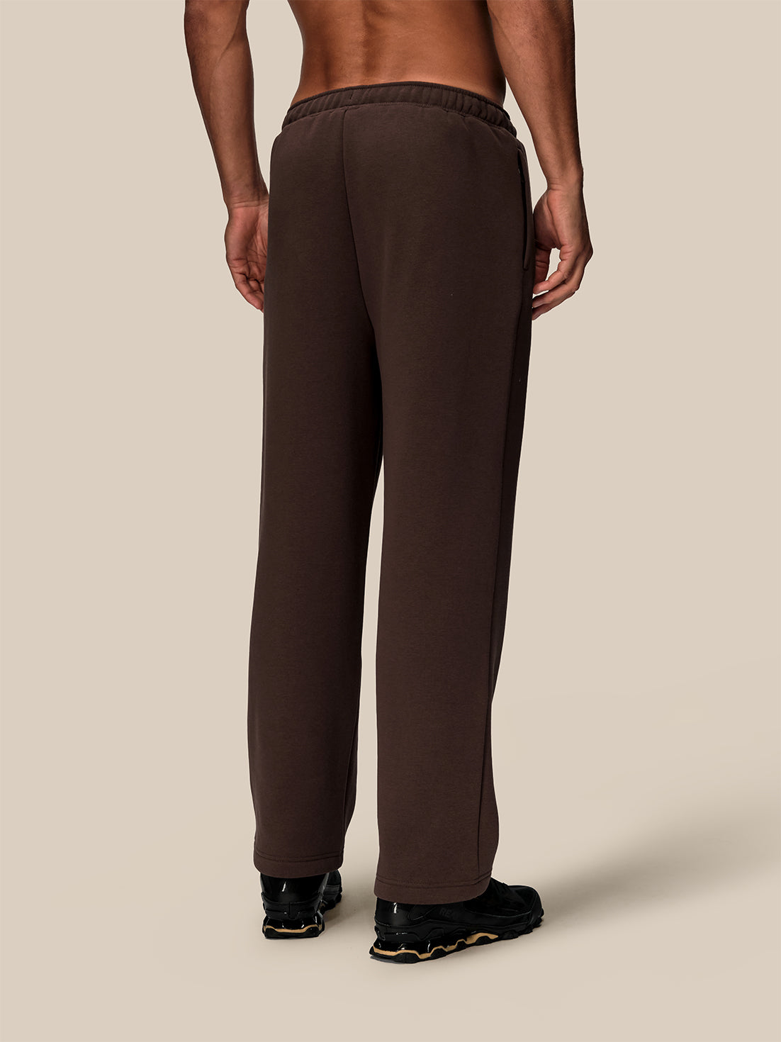 Herren Reiss x Castore Wide Leg Fleece Jogginghose - Cocoa Bark