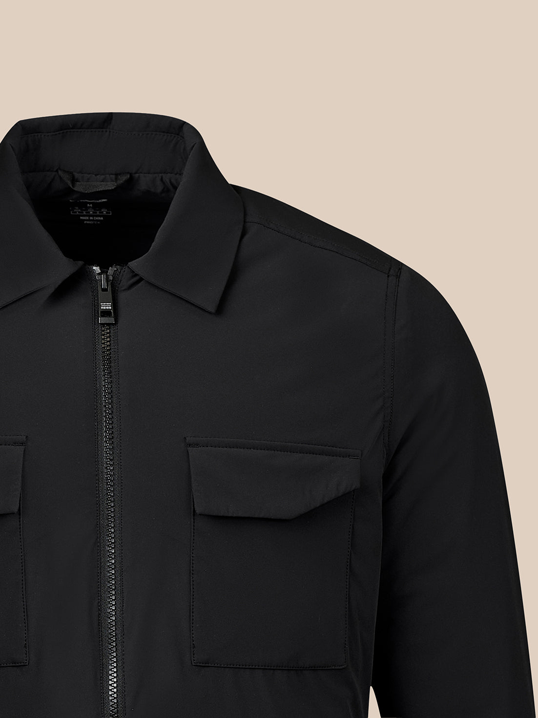 Heren Reiss x Castore Lw Jas – Zwart - Zwart