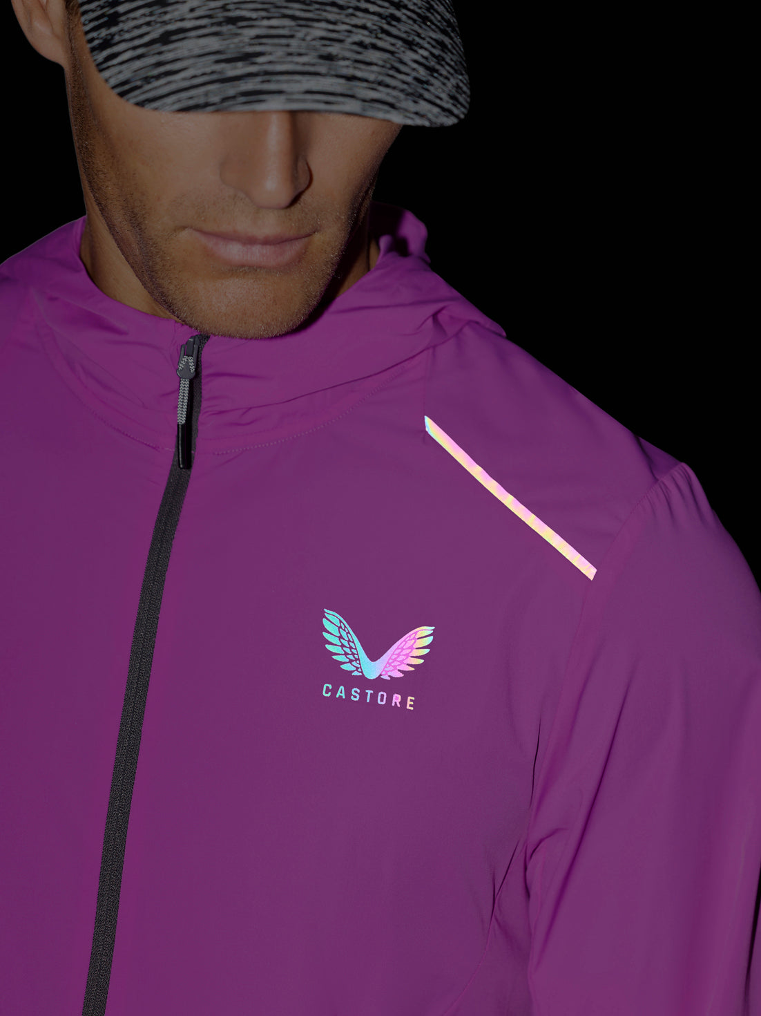 Chaqueta Hombre Zone LVS Running – Ultravioleta - Ultra Violet