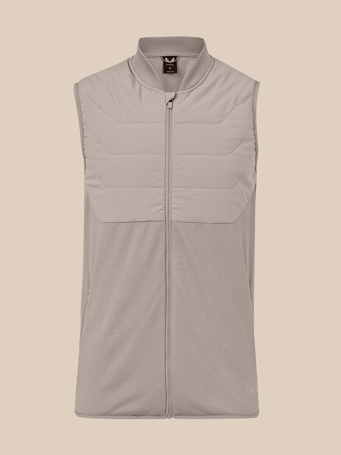 Heren Thermo Hybrid Bodywarmer – Taupe - Taupe